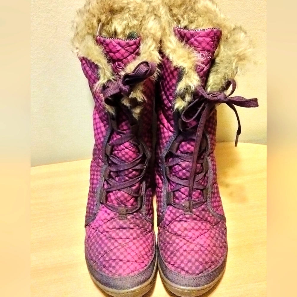 Columbia Minx Mid Omni Heat Boysenberry Ladies Winter Boots